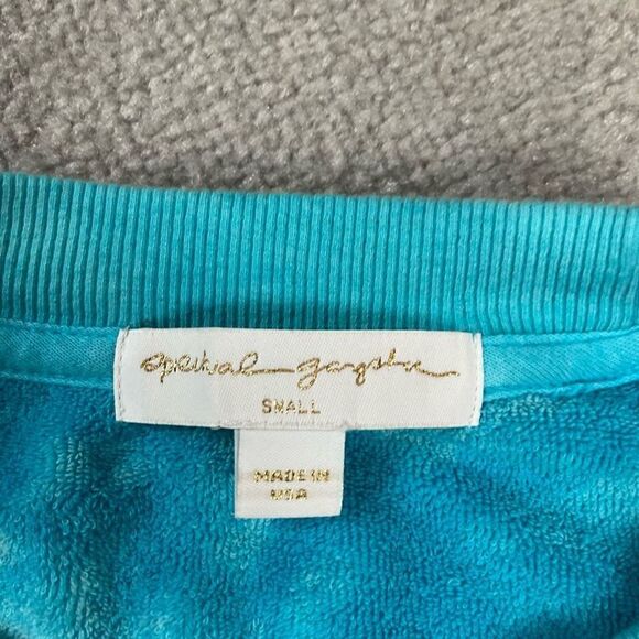 Women's Spiritual Gangster Old School Tie Dye Pullover Sweater Size Small - Blue - Picture 3 of 6